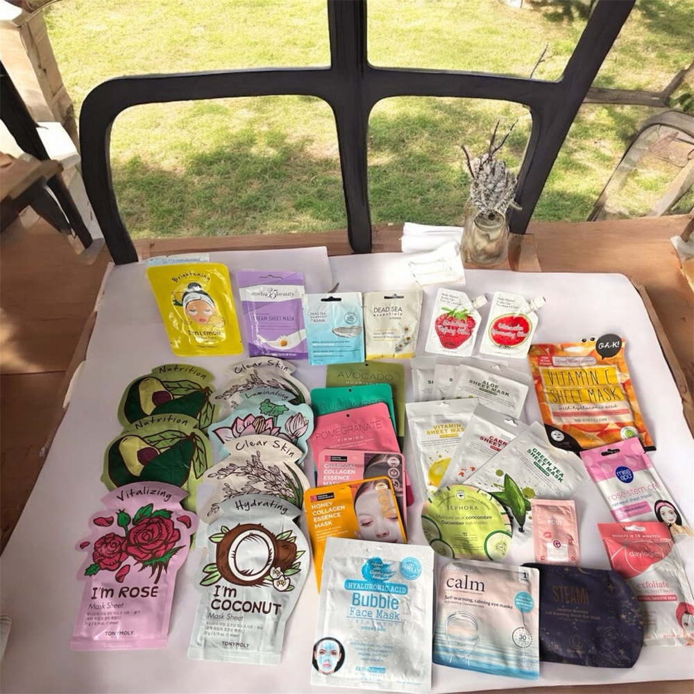 Skincare face mask bundle